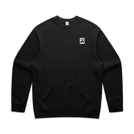 AS Colour Black Crewneck SH