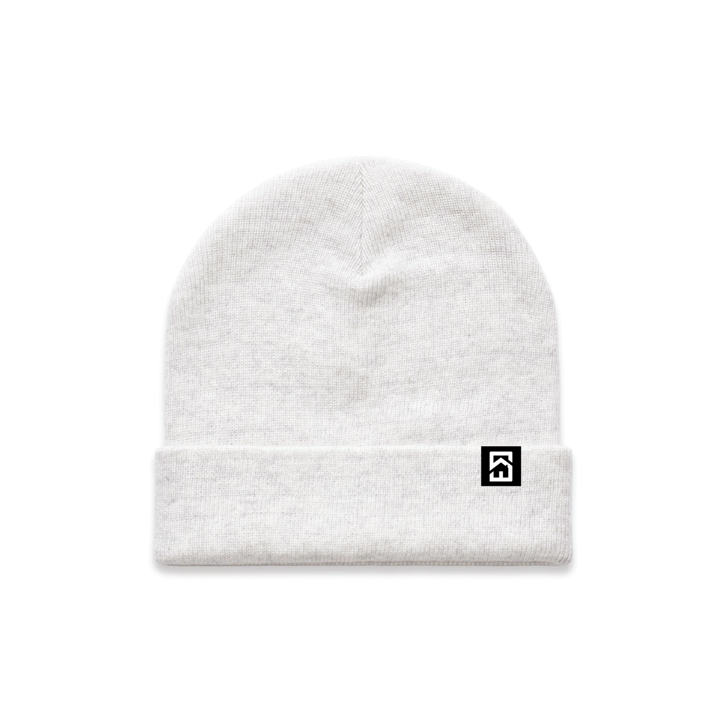 Cuff Beanie SH White Heather