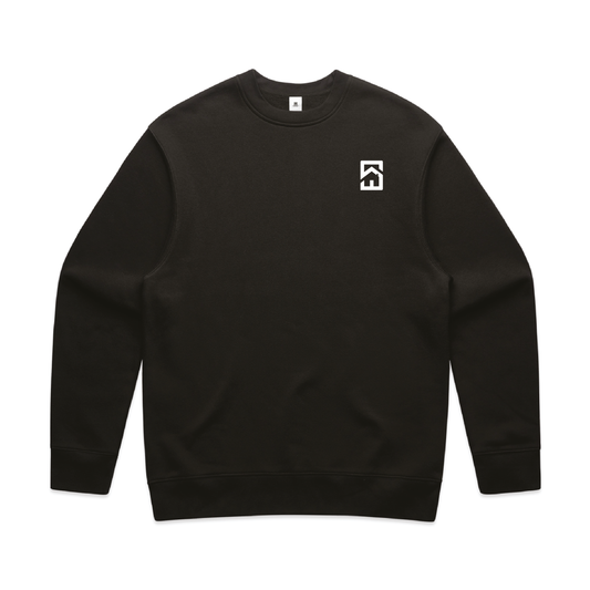 AS Colour Black Crewneck SH